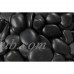 Margo 20 lb Black Grade A Polished Pebbles, 1" to 2"   555017534